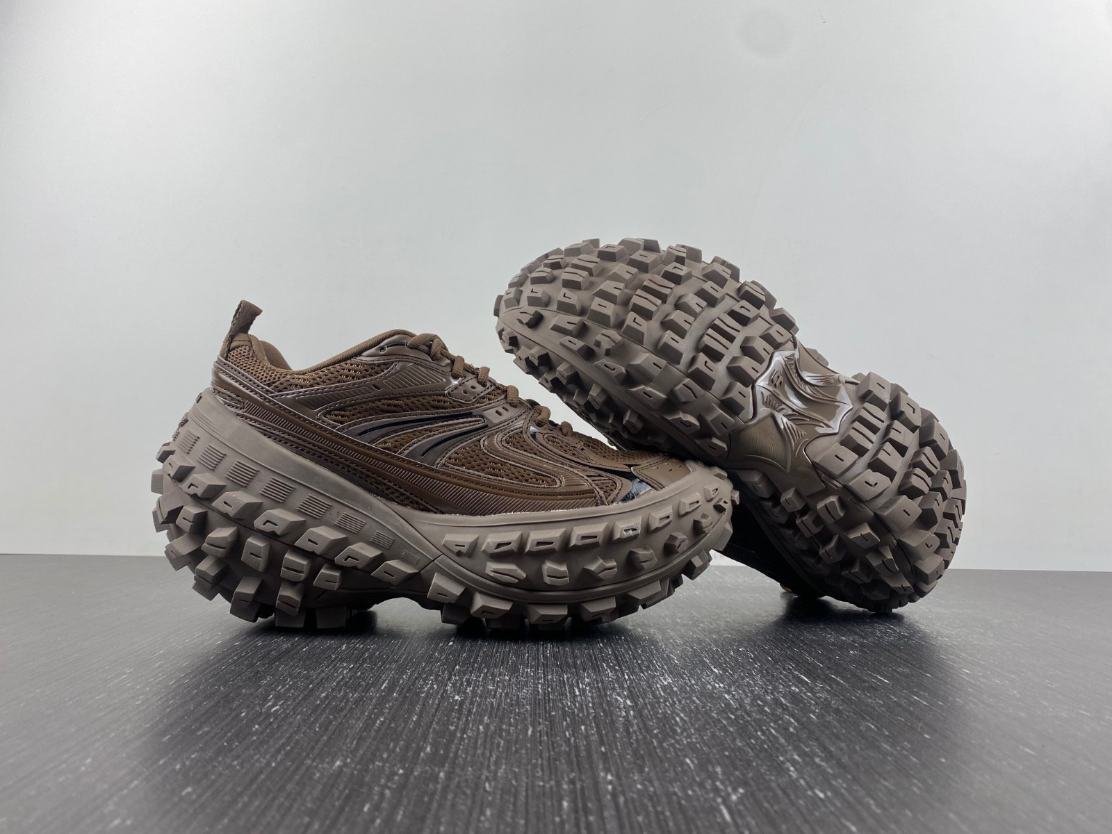 bc defender rubber platform sneakers