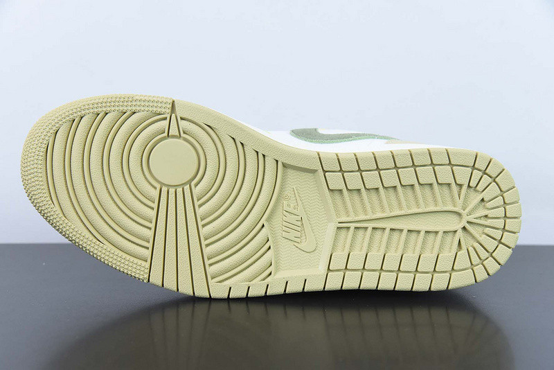 air jordan 1 low sail white oil green (w) fd9906-131